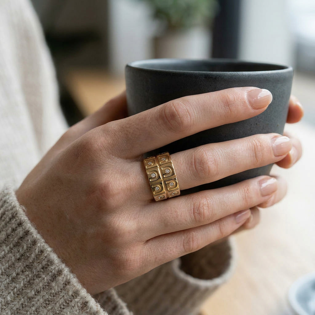 ANILLO TABLETTE CHOCOLATE